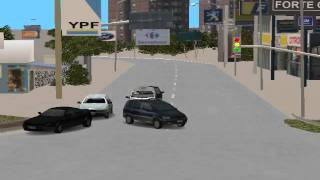 3D Traffic real time simulation & visualization