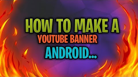 How To Make A Cool Gaming Banner - Pixelab (IOS, Android)