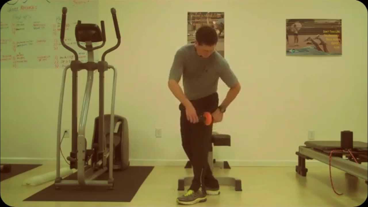 TheraWheel IT band myofascial release YouTube