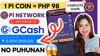 HOW TO WITHDRAW PI NETWORK? 1 PI COIN = PHP 98 | STEP BY STEP GUIDE USING PHONE