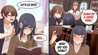 ［Manga dub］I went to a restaurant with my childhood friend but got asked to do a couple things