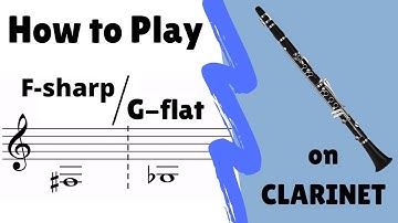 Clarinet | How to Play Low F-sharp (G-flat)