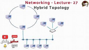 Computer Networking Lecture 27 | What is Hybrid Topology | Computer Networking Cyber Pashto