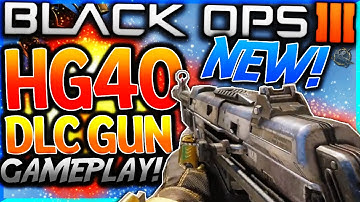 BLACK OPS 3 "HG-40" GAMEPLAY! NEW DLC WEAPON "HG-40" SMG GAMEPLAY! (Black Ops 3 NEW DLC Gun)