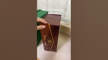 Box case making solution, box case making machine, box case maker, box machine, luxury box, wine box
