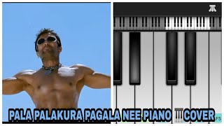 Miniatura de vídeo de "AYAN - Pala Palakura Pagala Nee FULL SONG BGM PIANO 🎹 COVER| Harris Jayaraj |Suriya | #PL4B"