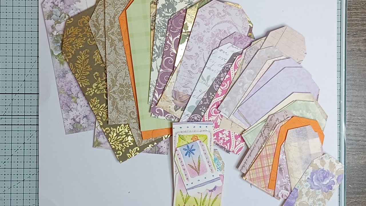 Fun #FaffingWithScrapsInFebruary Tag Bases