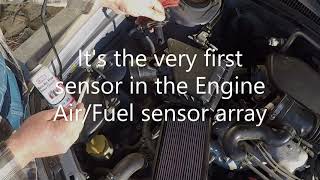 2006 Subaru Forester 2.5L MAF sensor clean & Air Filter replace't