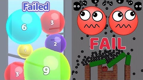 Hide ball (draw to smash, save the doge) brain teaser games level 118 / Melty Bubble: Healing puzzle