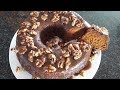 Receita de Bolo de Caramelo e Noz