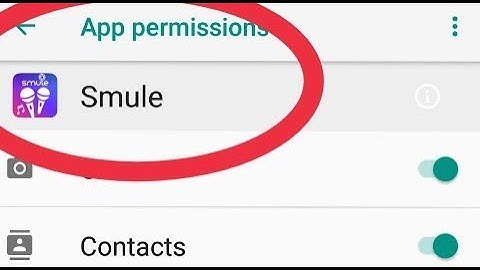 Fix Smule Problem Solve || And All Permission Allow Smule in Xiaomi Redmi Note 5 Pro
