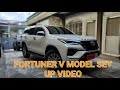 FORTUNER V MODEL SET UP.  MAS POGI.