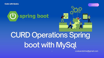 Part 5: Spring Boot CRUD Operations Tutorial  | REST API with MySQL & JPA| Telugu