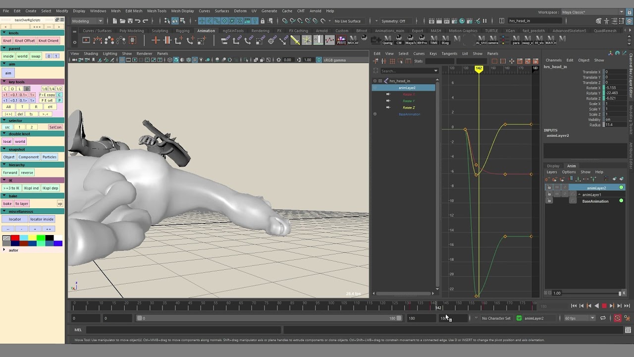 New Features IK SPLINE of Base OverRig scripts