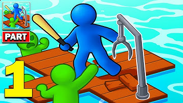 Zombie Raft -  Gameplay Walkthrough Part 1 - (Android, iOS)