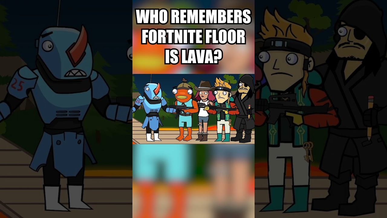 Who remembers Fortnite floor is lava? #fortnite #shorts