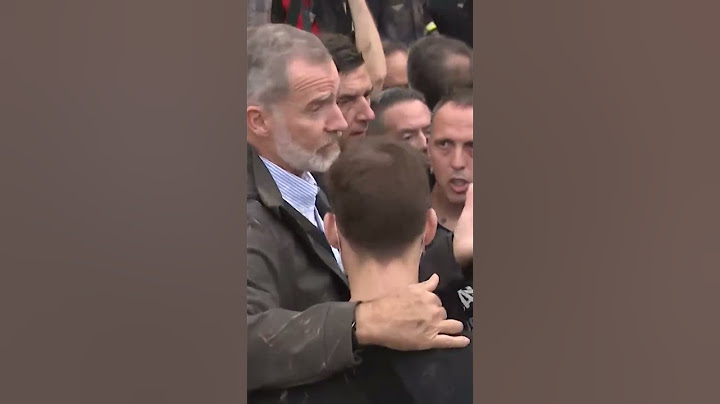 #dana  | Violenta reacción del pueblo tras la visita de los #reyes , #sánchez  y Mazón a Paiporta