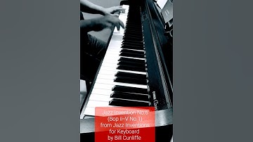 Thumbnail of Jazz Invention No. 6 (Bop ii-V-I No.1) from Jazz Inventions for Keyboard by Bill Cunliffe
