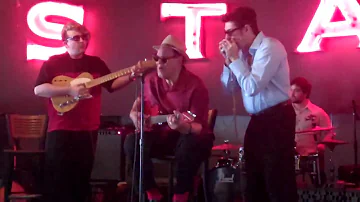 Louisiana Red, Little Victor and Bob Corritore at Alfred's on Beale