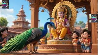 #ai viral #viralvideo #peacock Prays to #lordmurugan  #trending  | #AI #MagicMitraVlogs (English)