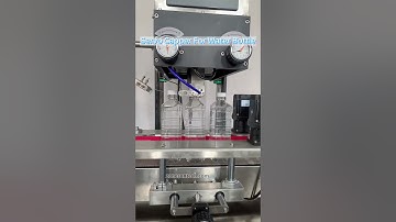ZONESUN Automatic Mineral Water Servo Motor Capping Machine  #packingmachine #cappingmachine #capper