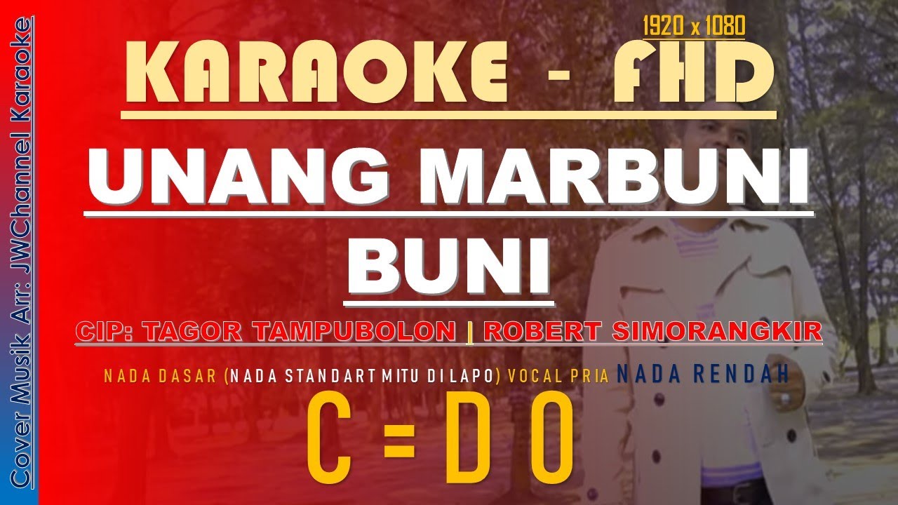 UNANG MARBUNI BUNI KARAOKE | LAGU BATAK | NADA STANDART MITU [C/DO]