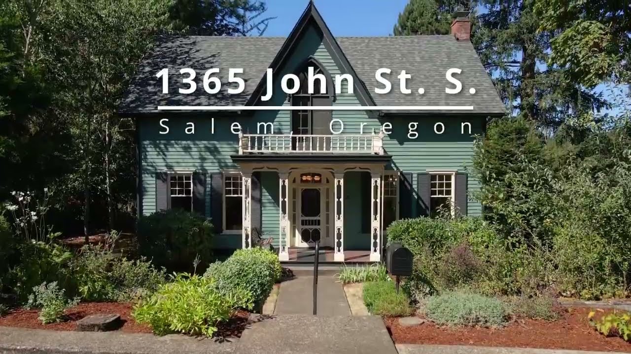 Charming Historic Home with Japanese Style in South Salem ~ Video of 1365 John St. ~ Vintage Homes