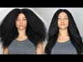 How I Flat Iron My EXTREMELY THICK Natural Hair