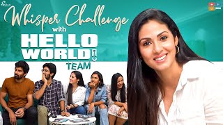 Whisper Challenge with Hello World Team || Niharika Konidela || Actress Sadaa || Sadaa’s Green Life