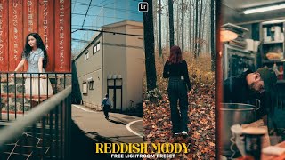 Reddish Moody Preset | Lightroom mobile Preset Free DNG | red tone | moody preset | lightroom preset screenshot 1
