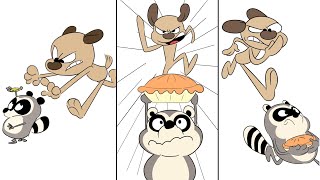 Ricky The Raccoon Shorts - Sunny Day Animation 🦝🦝🦝🦝