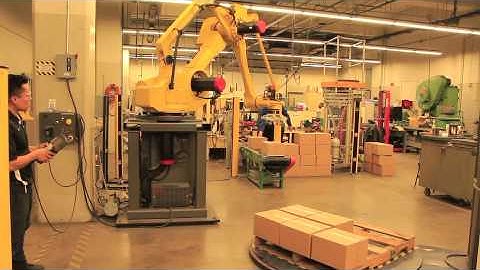 Cool Stuff at Dunwoody: Automated Systems & Robotics (ASRO) program--Fanuc Robot M-410 i