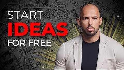 Andrew Tate Millionaire Mindset   How Start a Business with Small Money   Hustler University Course