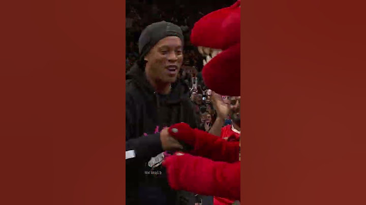O DIA QUE O RONALDINHO GAÚCHO FOI EM UM JOGO DA NBA #shorts