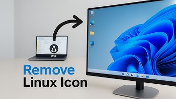 Hide or Remove the WSL Linux Icon From Desktop |  Delete WSL Distro Desktop Icons