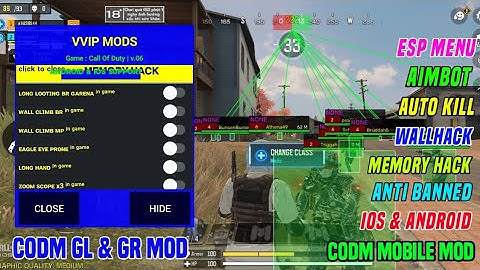 NEW CHEAT CALL OF DUTY MOBILE 2025 | APK MOD MENU CODM MOBILE | AIMBOT AIM LOCK ESP HACK WALLHACK