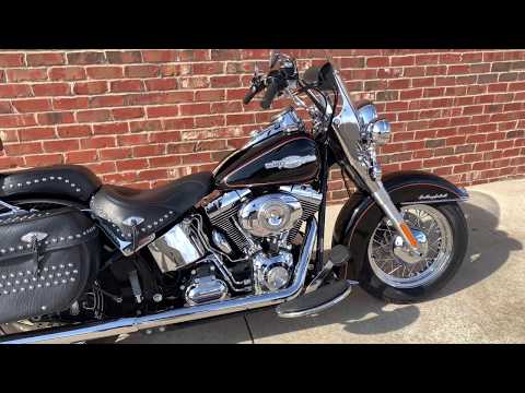 2009 Harley-Davidson Heritage Softail Classic (FLSTC) - YouTube