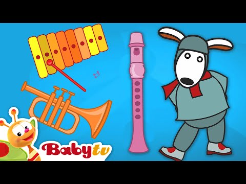 Ο Λούι Μαθαίνει Μουσικά Όργανα Πρώτες Λέξεις για Παιδιά BabyTVGR