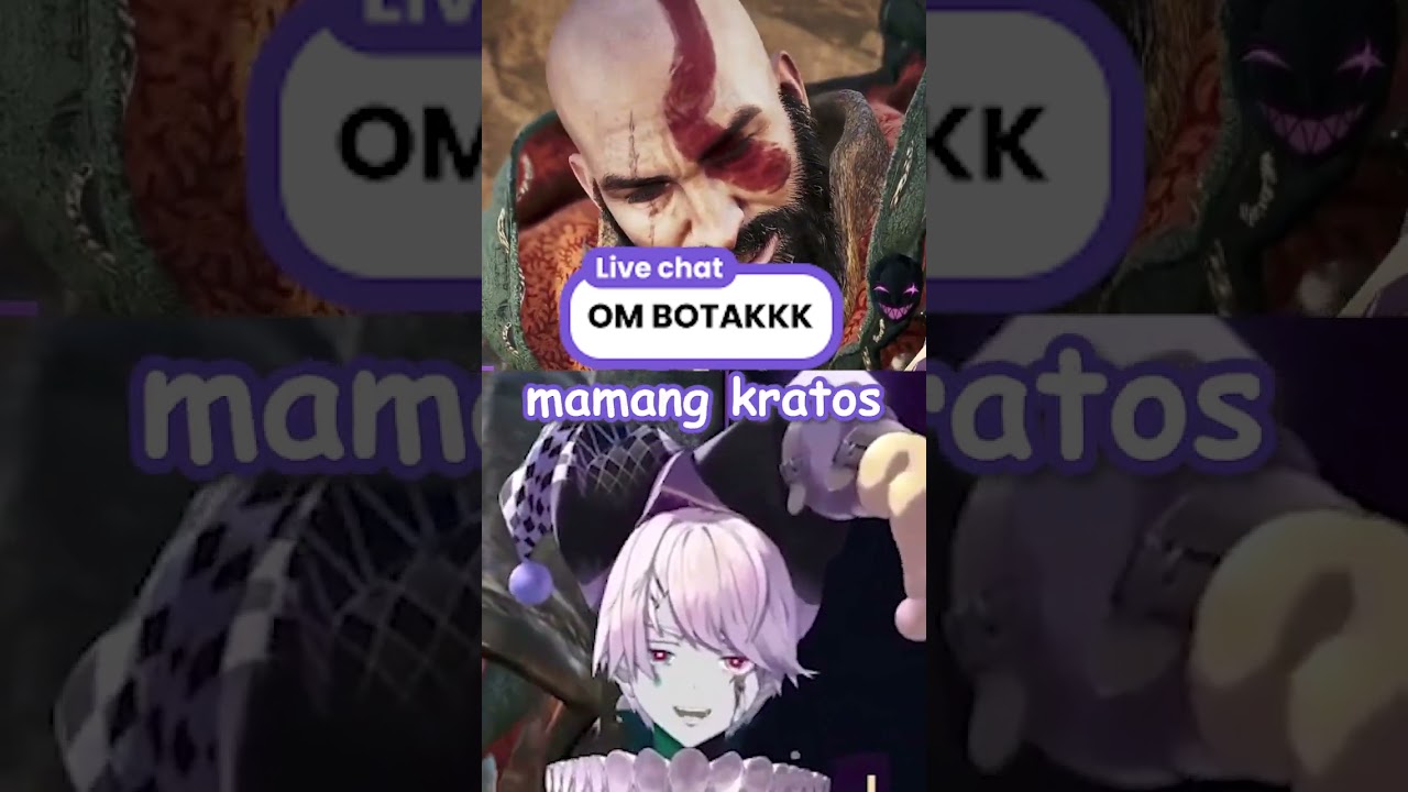mamang kratos di MonHun? #vtuberid #vtuber #monsterhunterwilds