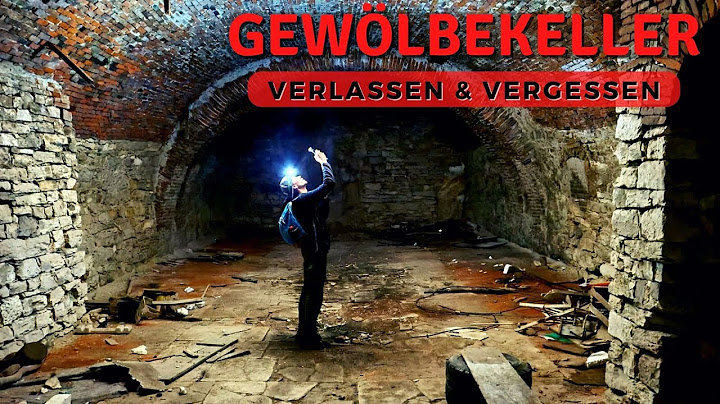 Alter Gewölbekeller im Wald mit @Bavarian Muskrats