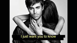 Video thumbnail of "Enrique Iglesias (YOU ARE SO BEAUTIFUL...) Full Song With Lyrics"