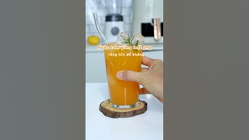 Nước cam gừng mật ong tăng cường sức đề kháng #food #health #drink