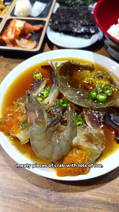 The best marinated raw crab in Korea, Odarijip in Myeongdong, Seoul! Foreigner & solo diner friendly