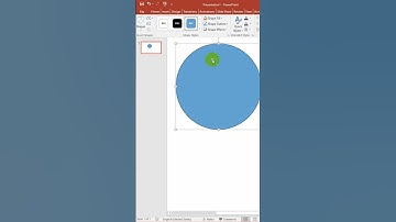 How to insert a picture into a shape in Power Point