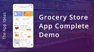 Grocery App & Drive Tracking App Demo screenshot 5