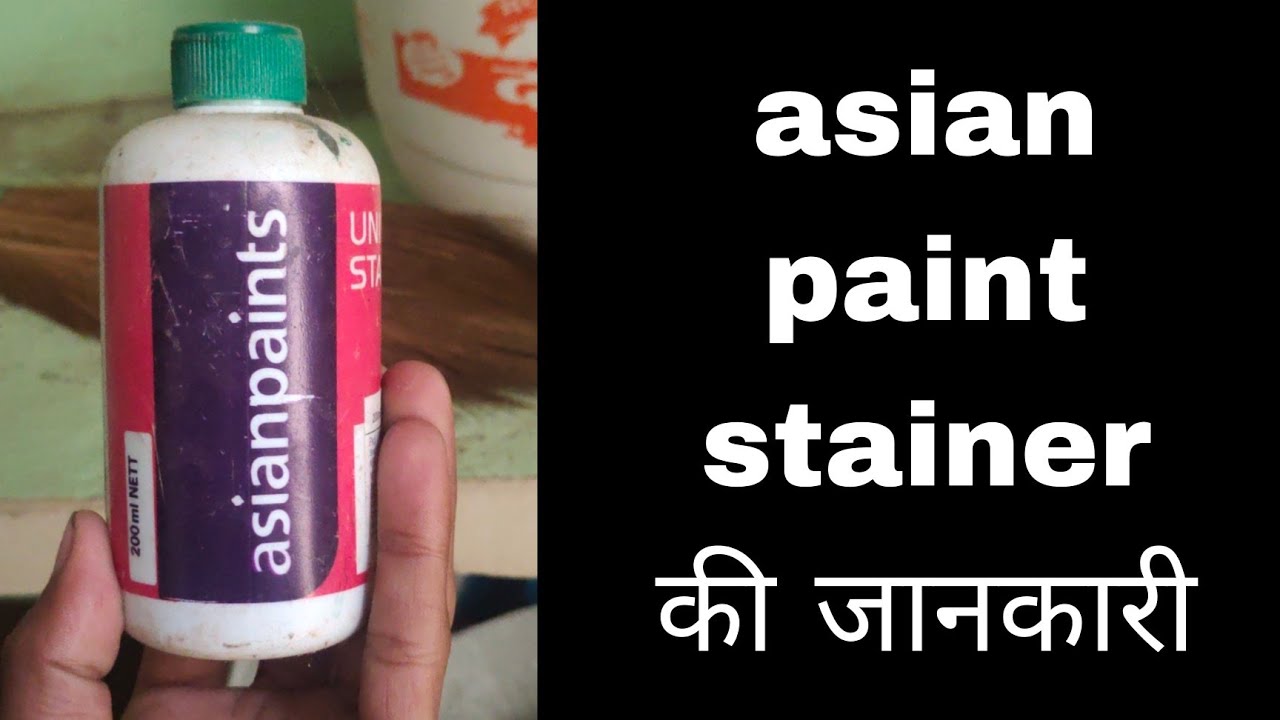 asian paint univeral stainer review in hindi YouTube