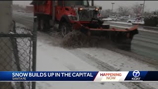 Winter weather packs a punch in Santa Fe