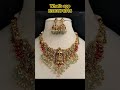 #hasli set😍🫰#necklace sets 🔥#jadau jewellery #beads jewellery #earrings #trending collection #book ⏩