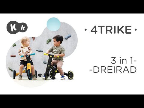 4TRIKE 3 in 1-Dreirad von Kinderkraft | Laufrad | Dreirad | Rutscher