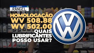 153º EPISÓDIO -  WV 508 88 E 502 00... QUAIS PRODUTOS POSSO USAR? Vw 50200